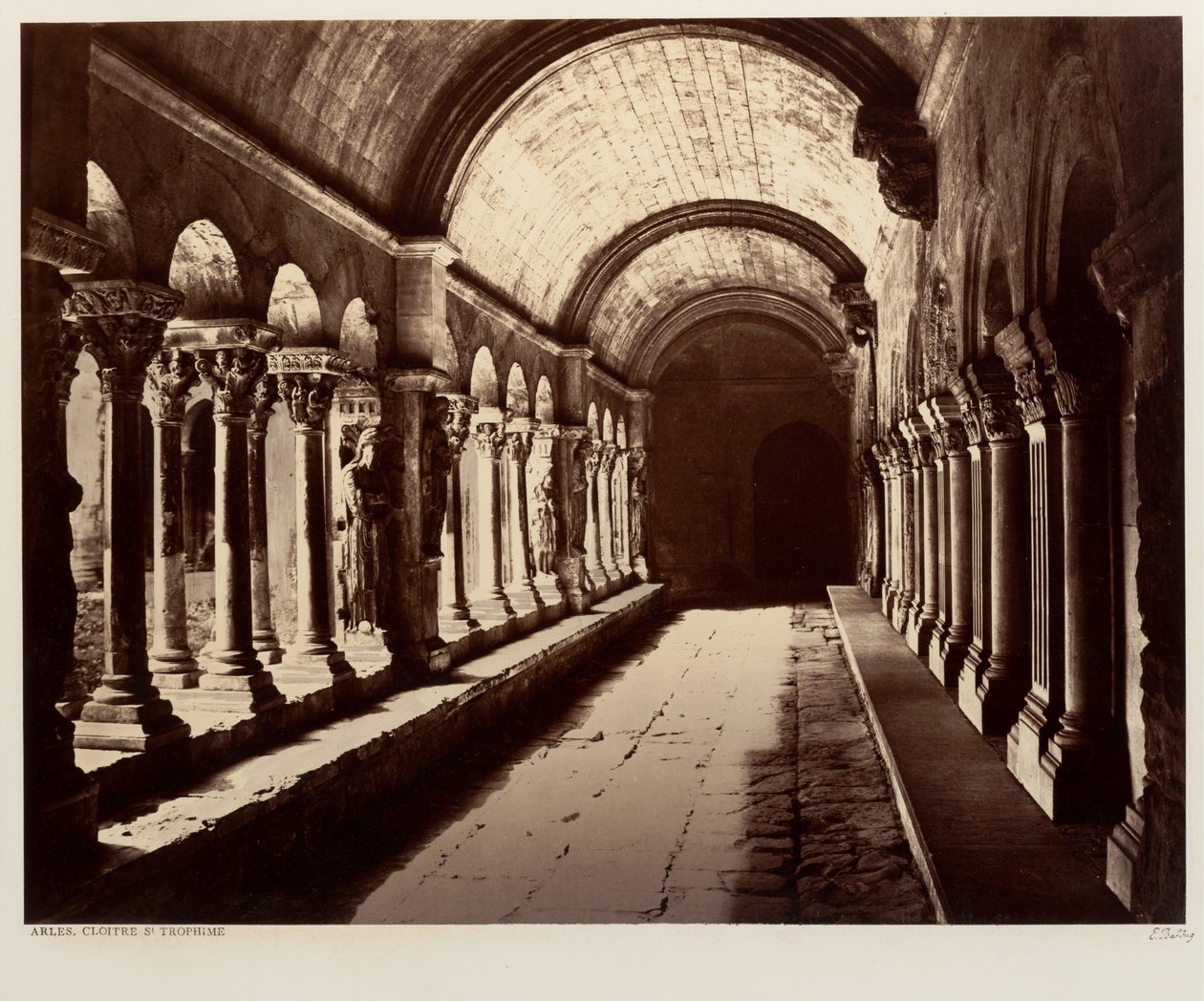 Arlés, claustro de Saint-Trophime de Édouard Baldus