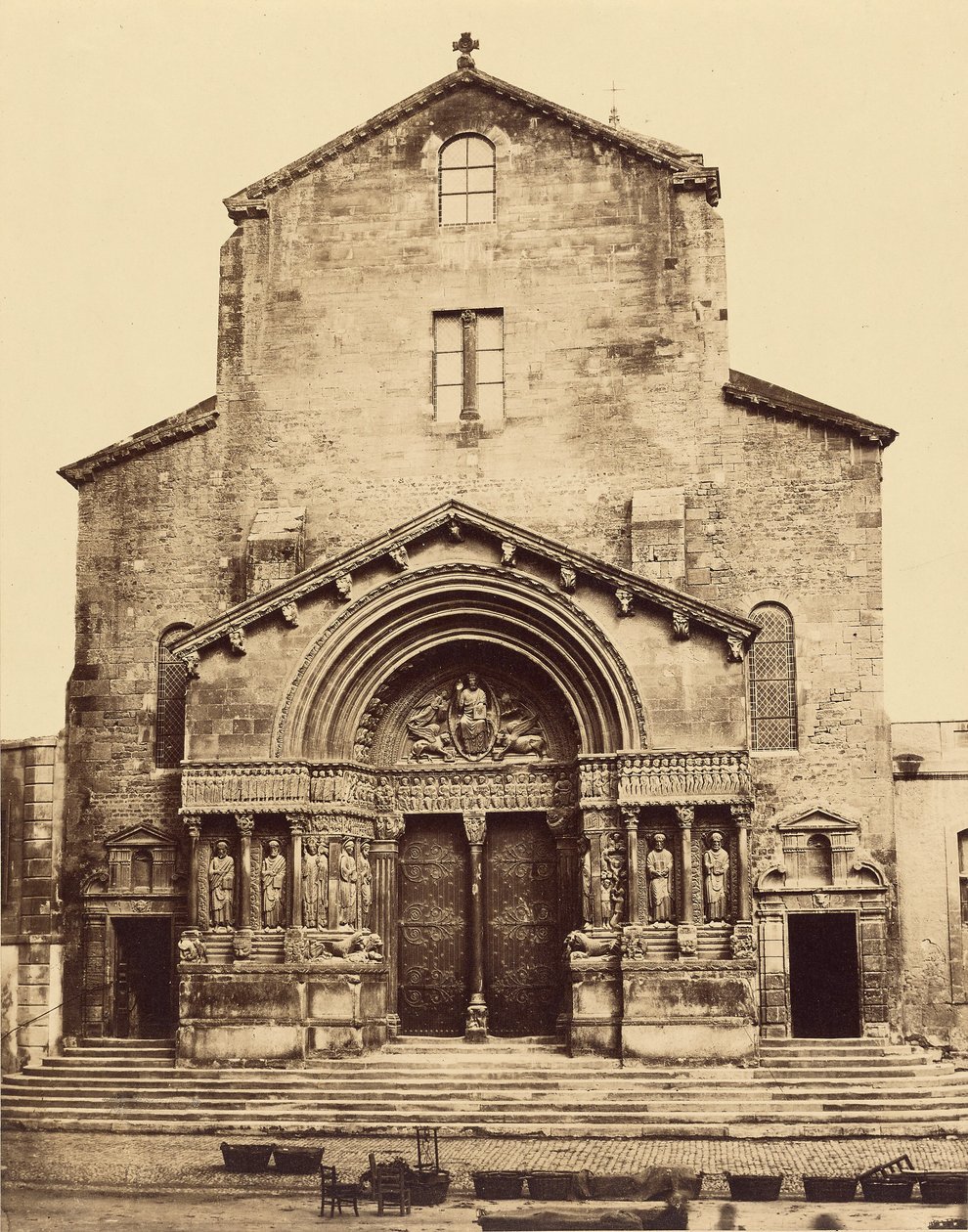 Iglesia de San Trófimo, Arlés de Édouard Baldus