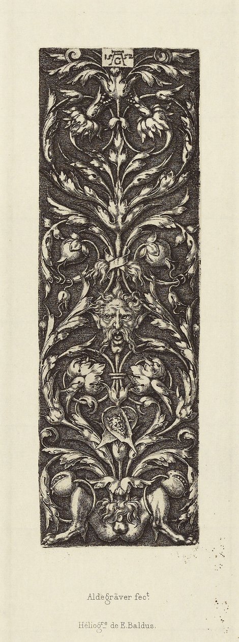 [Diseño de Aldegräver] de Édouard Baldus