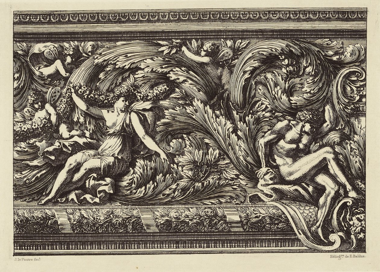 [Diseño de Jean le Pautre] de Édouard Baldus