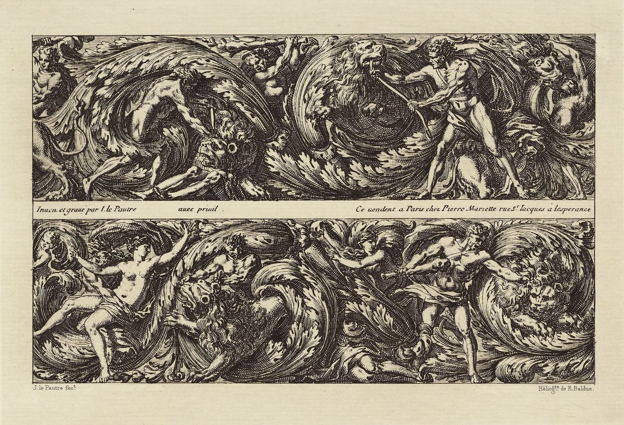 [Diseño de Jean le Pautre] de Édouard Baldus
