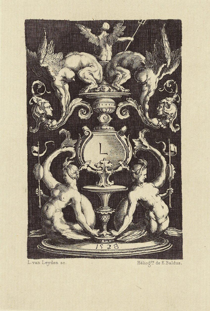 [Diseño de Lucas van Leyden] de Édouard Baldus