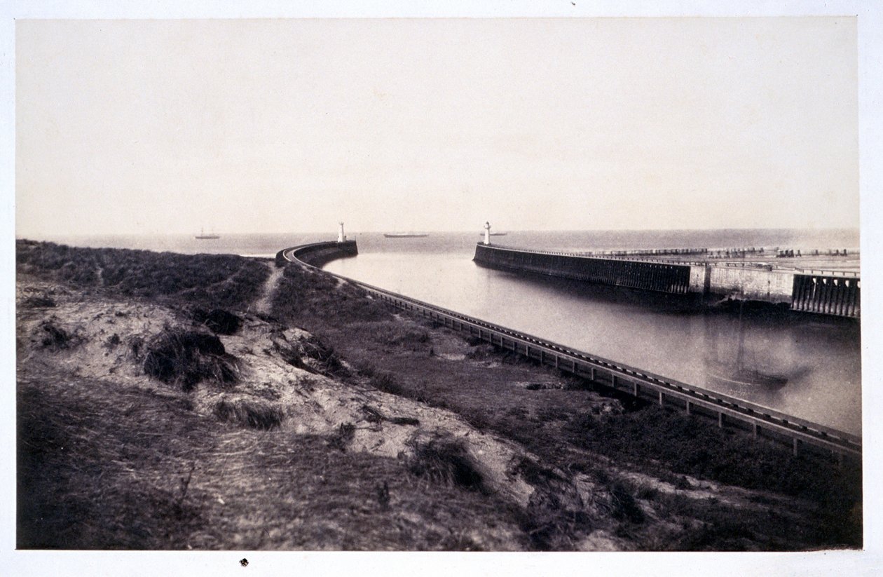 Entrada al puerto de Boulogne de Édouard Baldus