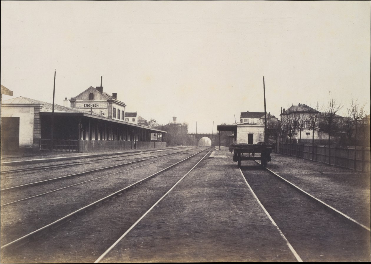 Estación de Enghien de Édouard Baldus