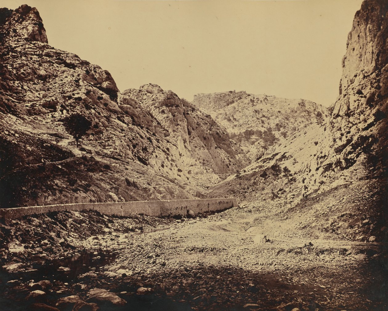 Gargantas de Ollioules de Édouard Baldus