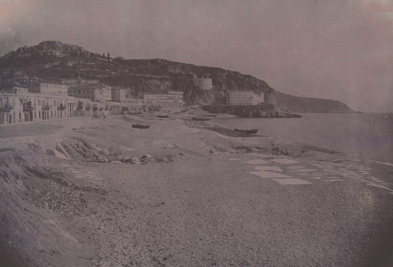 Les Ponchettes en Niza, c. 1855 de Édouard Baldus