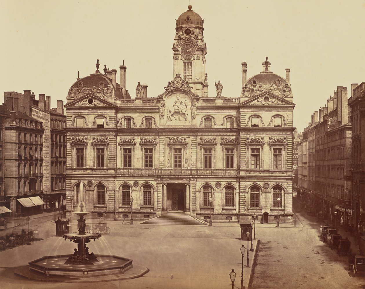 Lyon. Ayuntamiento de Édouard Baldus