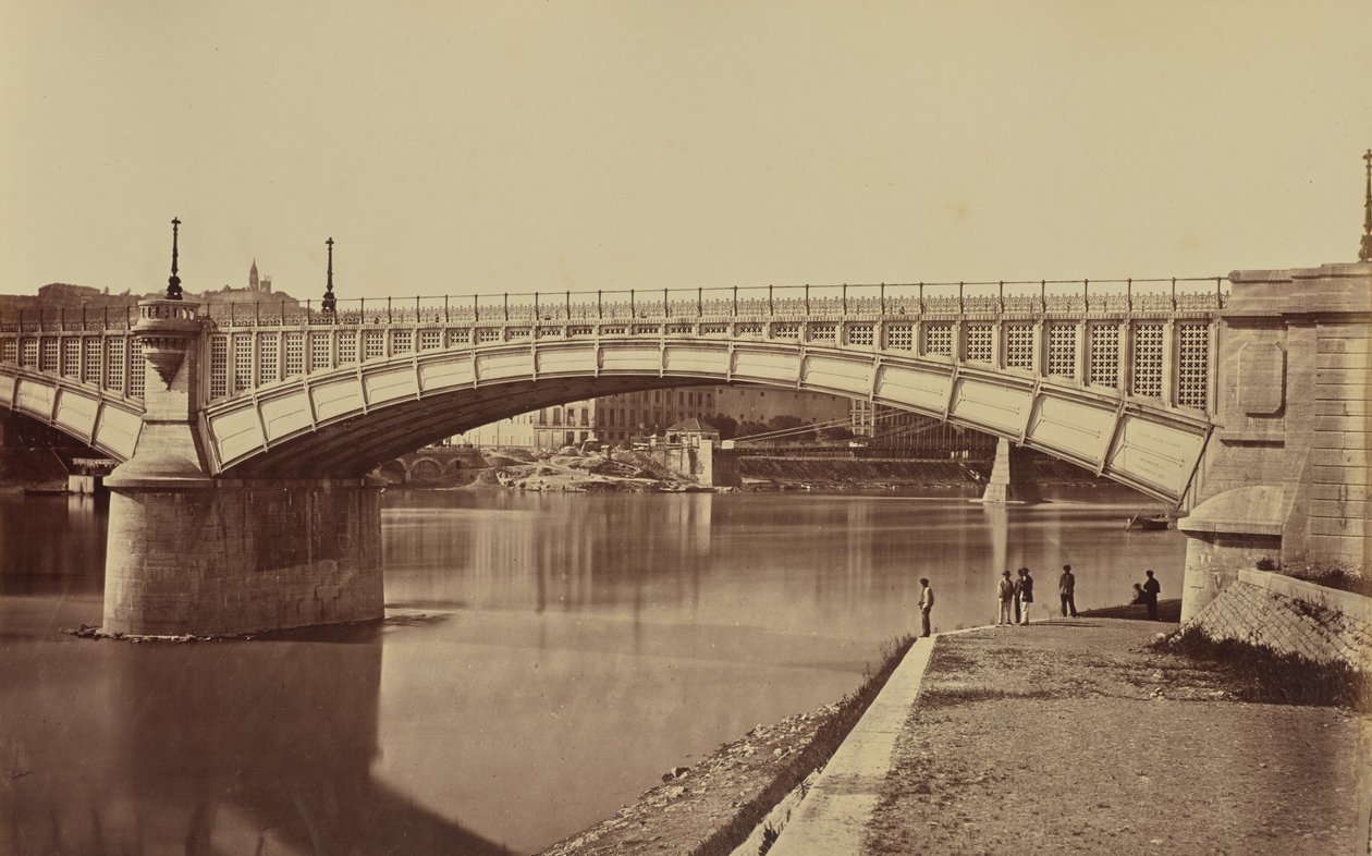 Lyon. Viaducto del Ródano de Édouard Baldus