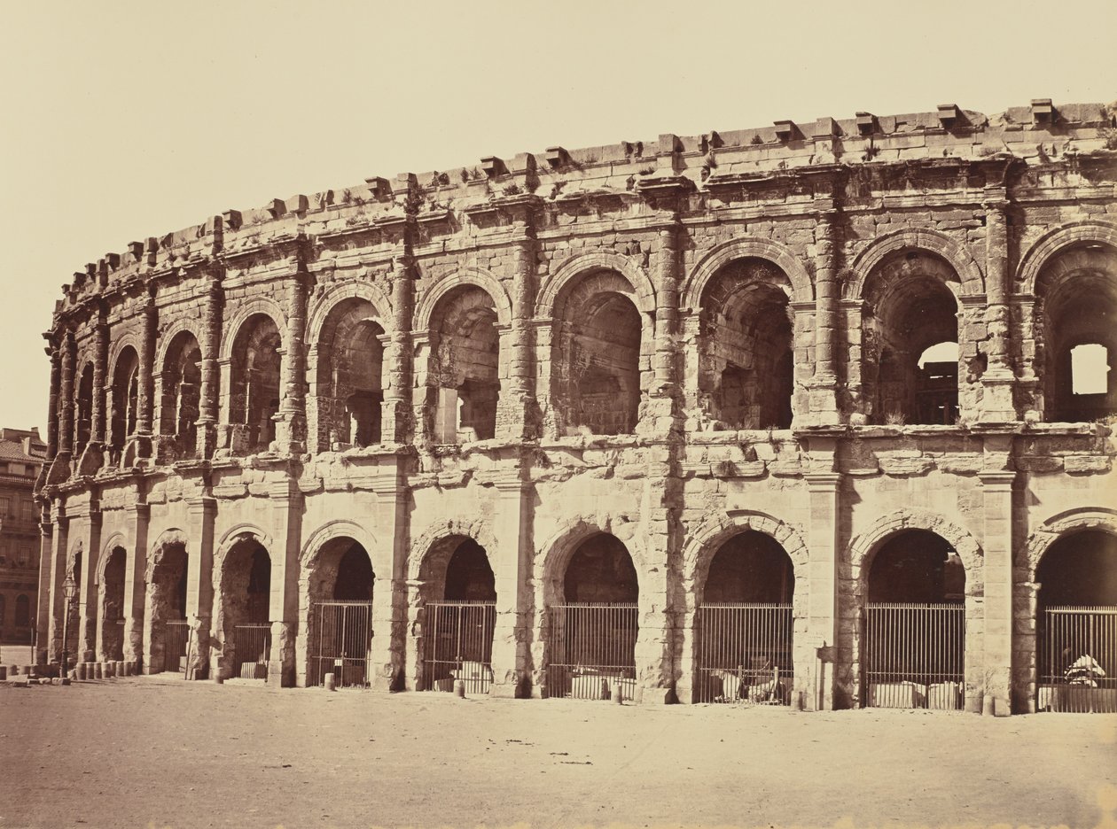Nimes. Anfiteatro de Édouard Baldus