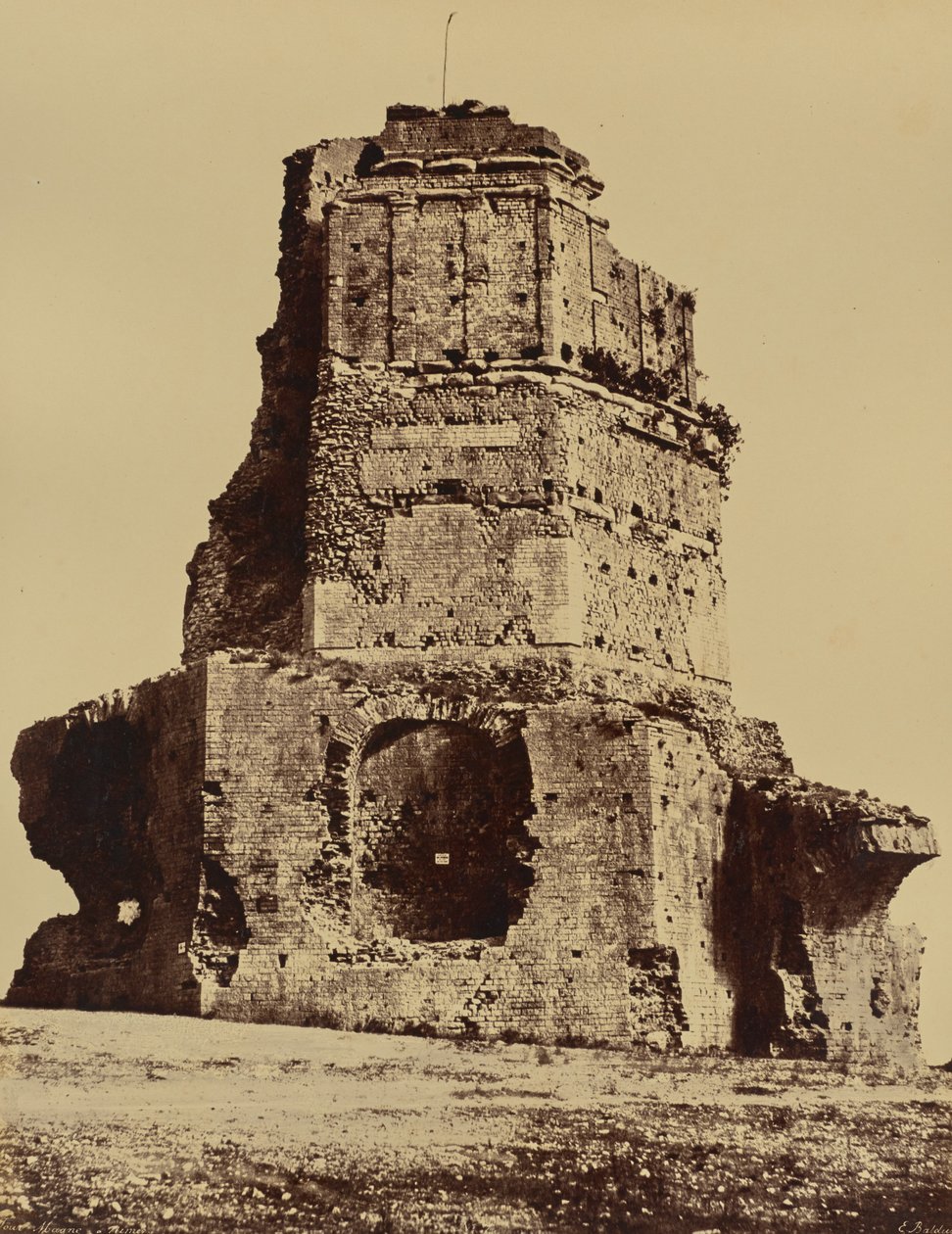 Nimes. Tour Magne de Édouard Baldus
