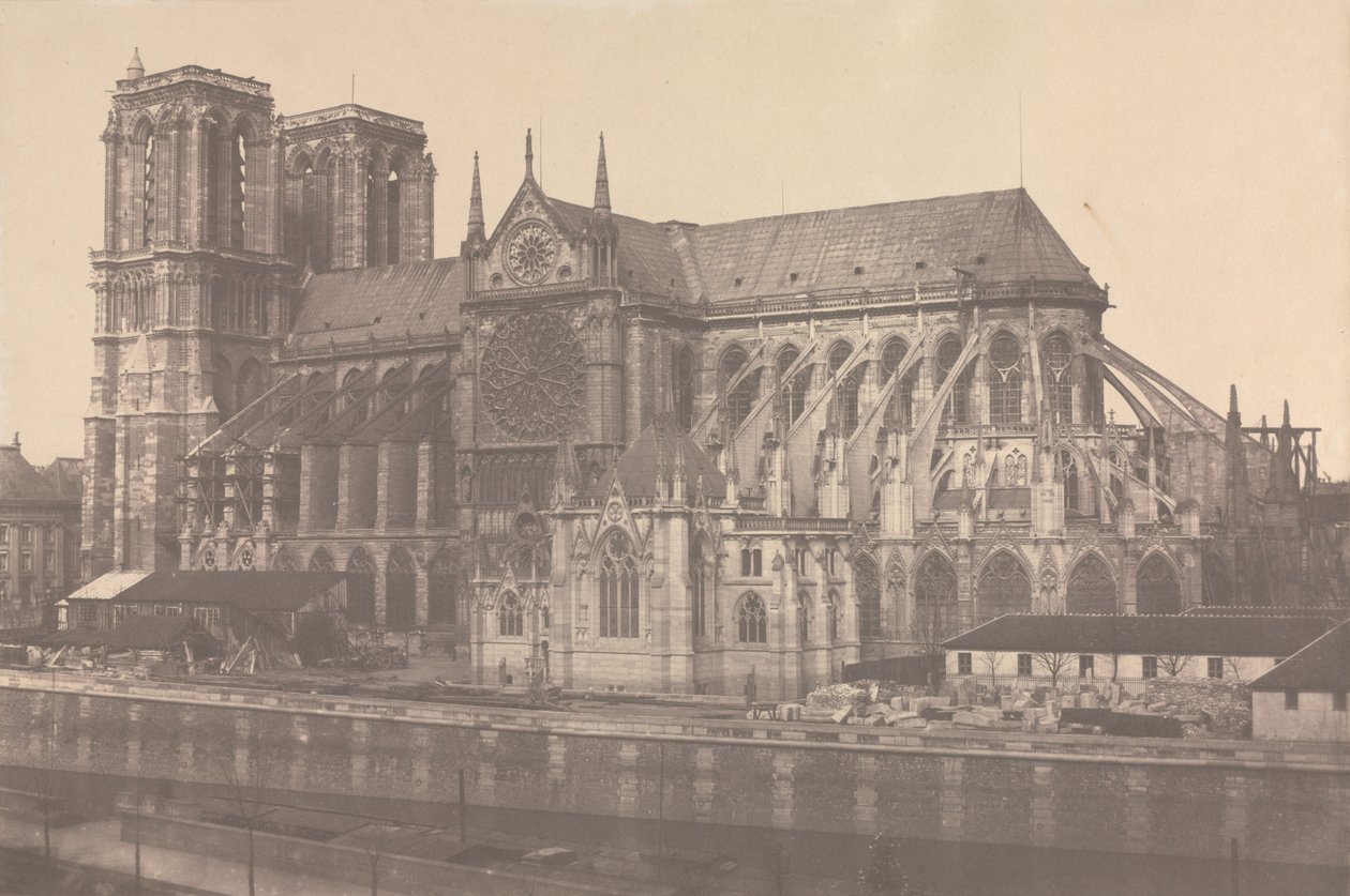 Notre-Dame, Paris de Édouard Baldus