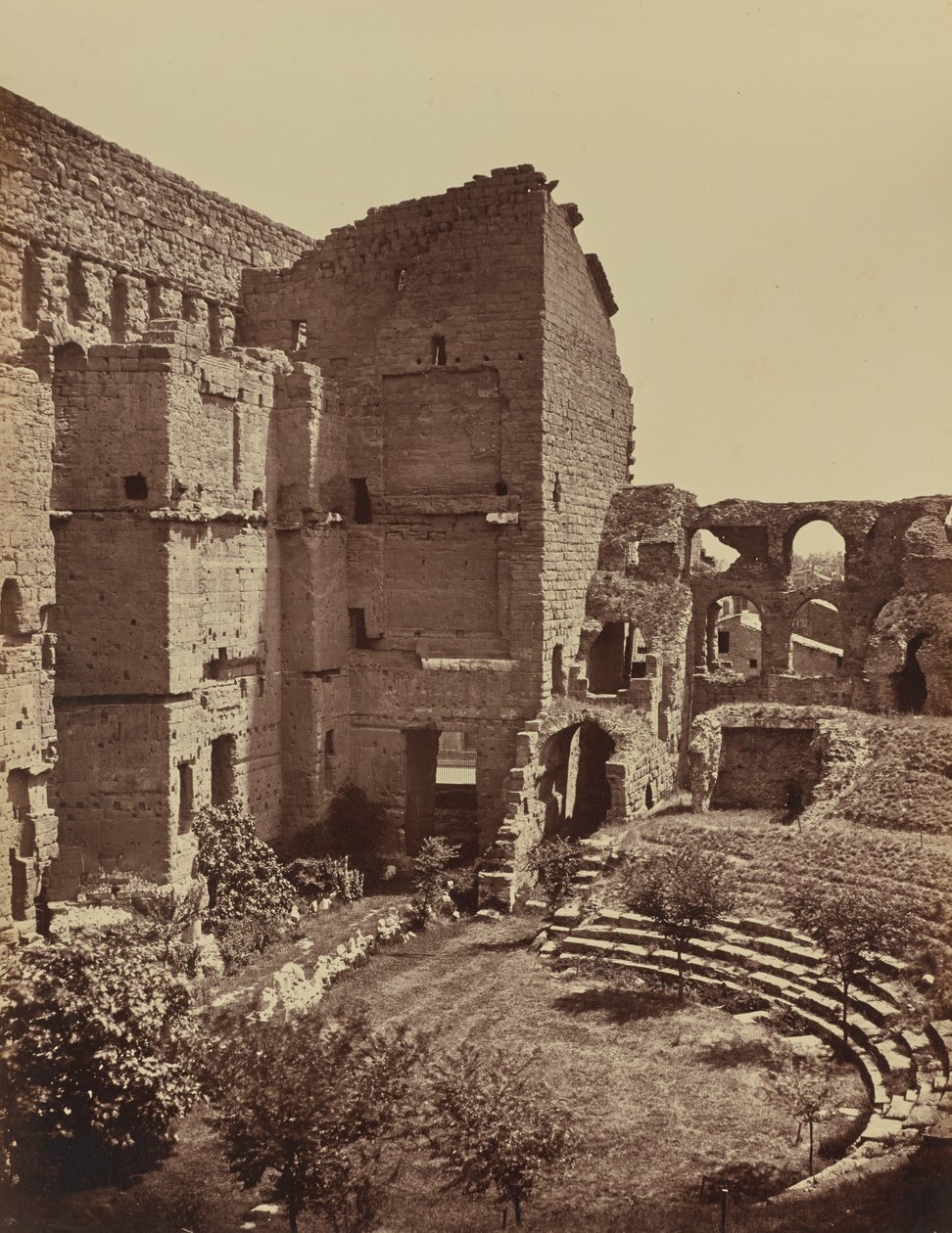 Orange. Teatro antiguo de Édouard Baldus