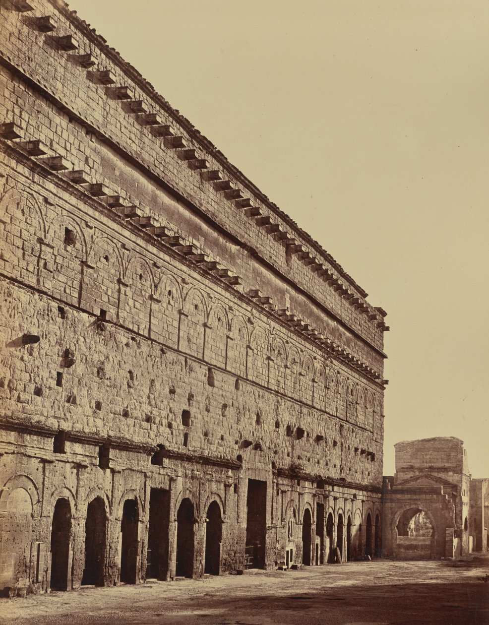 Orange. Teatro antiguo de Édouard Baldus