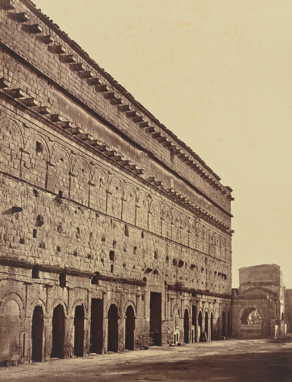 Orange. Teatro antiguo de Édouard Baldus