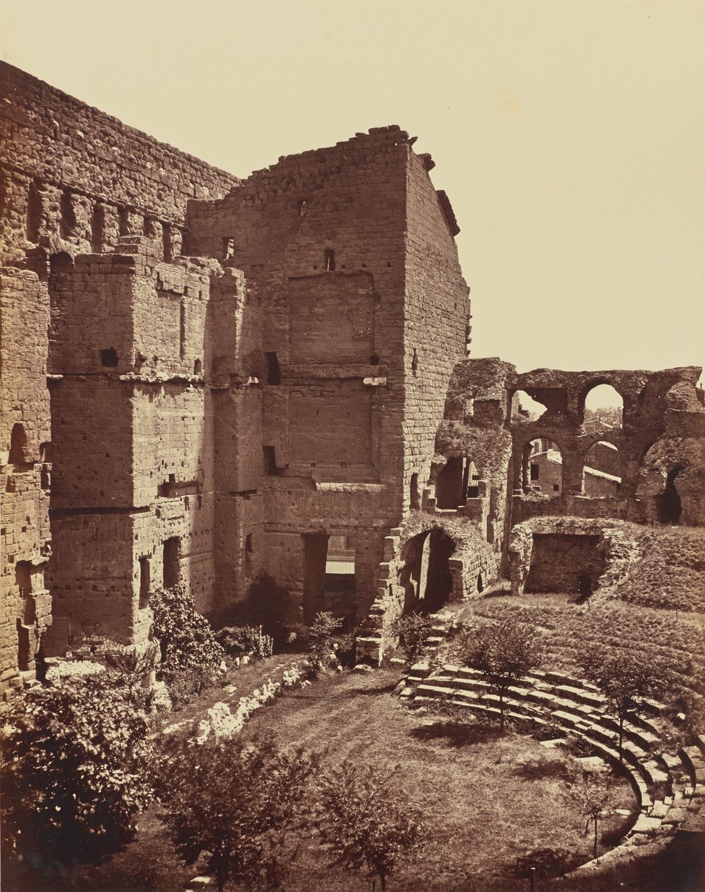 Orange. Teatro antiguo de Édouard Baldus
