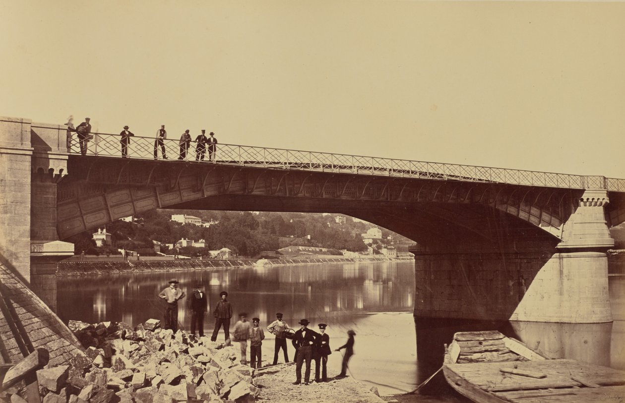 Puente de la Mulatière de Édouard Baldus
