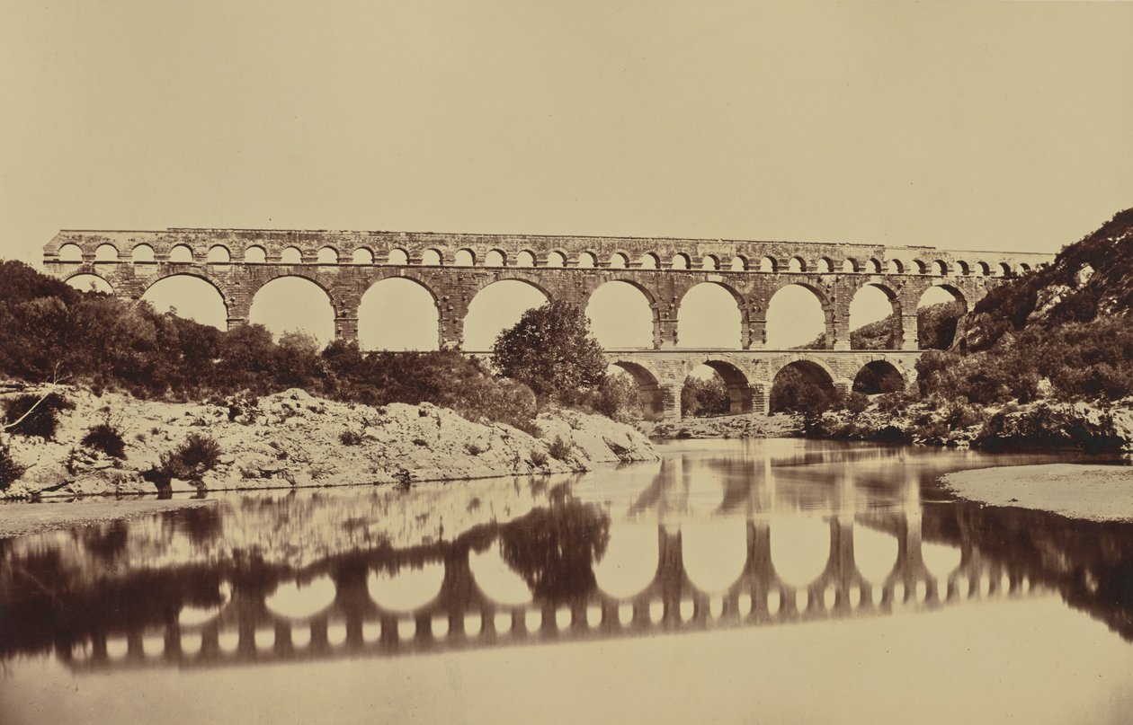 Pont du Gard de Édouard Baldus
