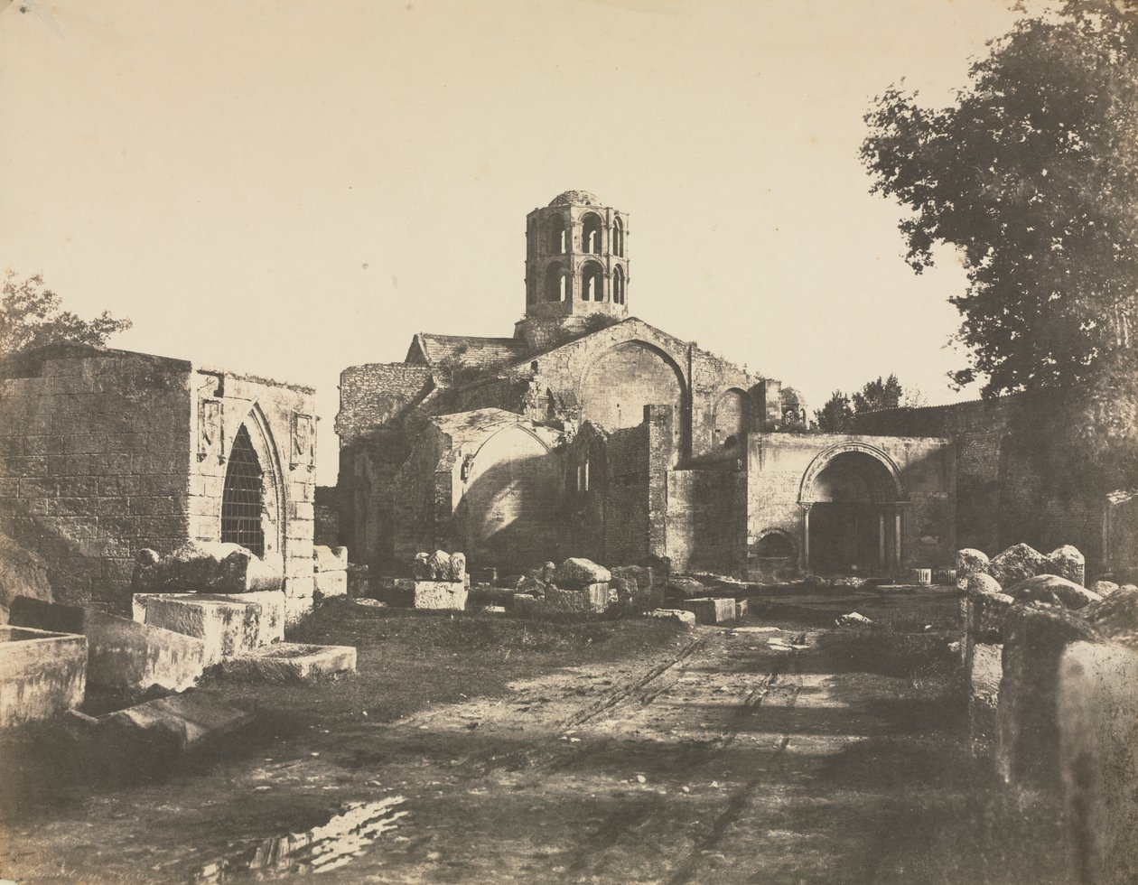 Saint-Honorat, cerca de Arles de Édouard Baldus