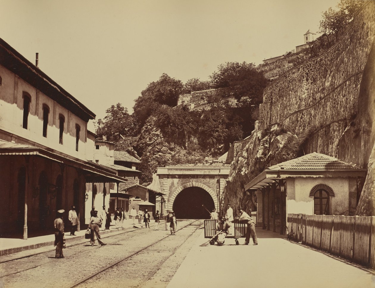 Vienne. Subterráneo de Édouard Baldus
