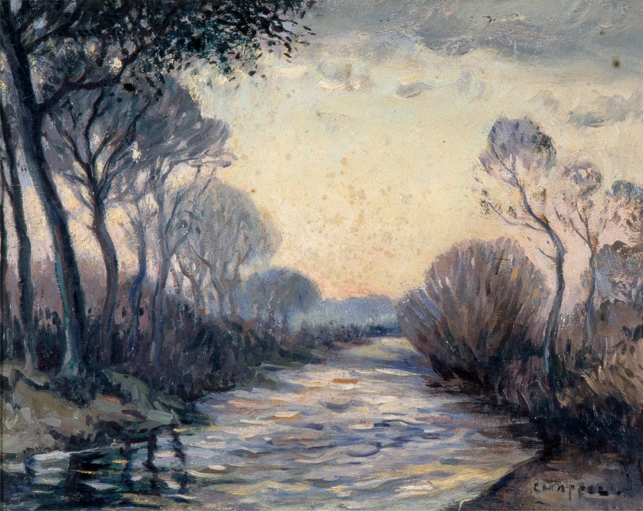 Río Cagnes de Edouard Chappel