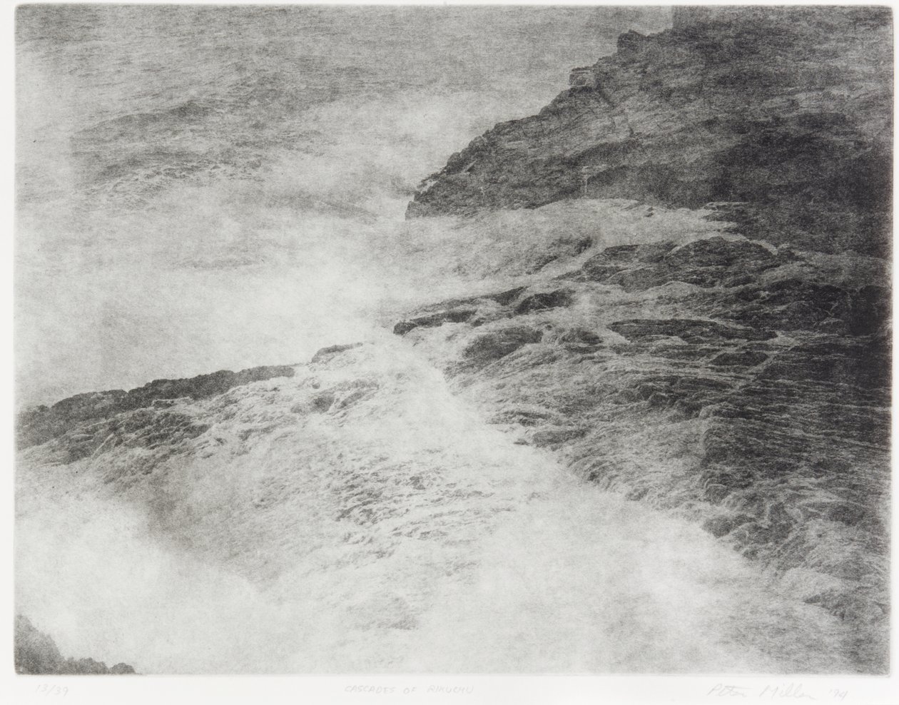 Cascadas de Rikuchu, 1994 de Edouard Cremieux