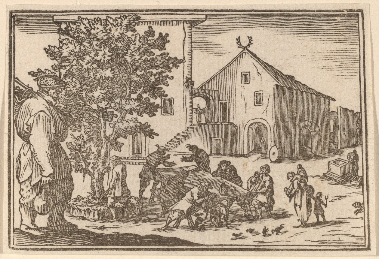 Taberna de Edouard Eckman after Jacques Callot
