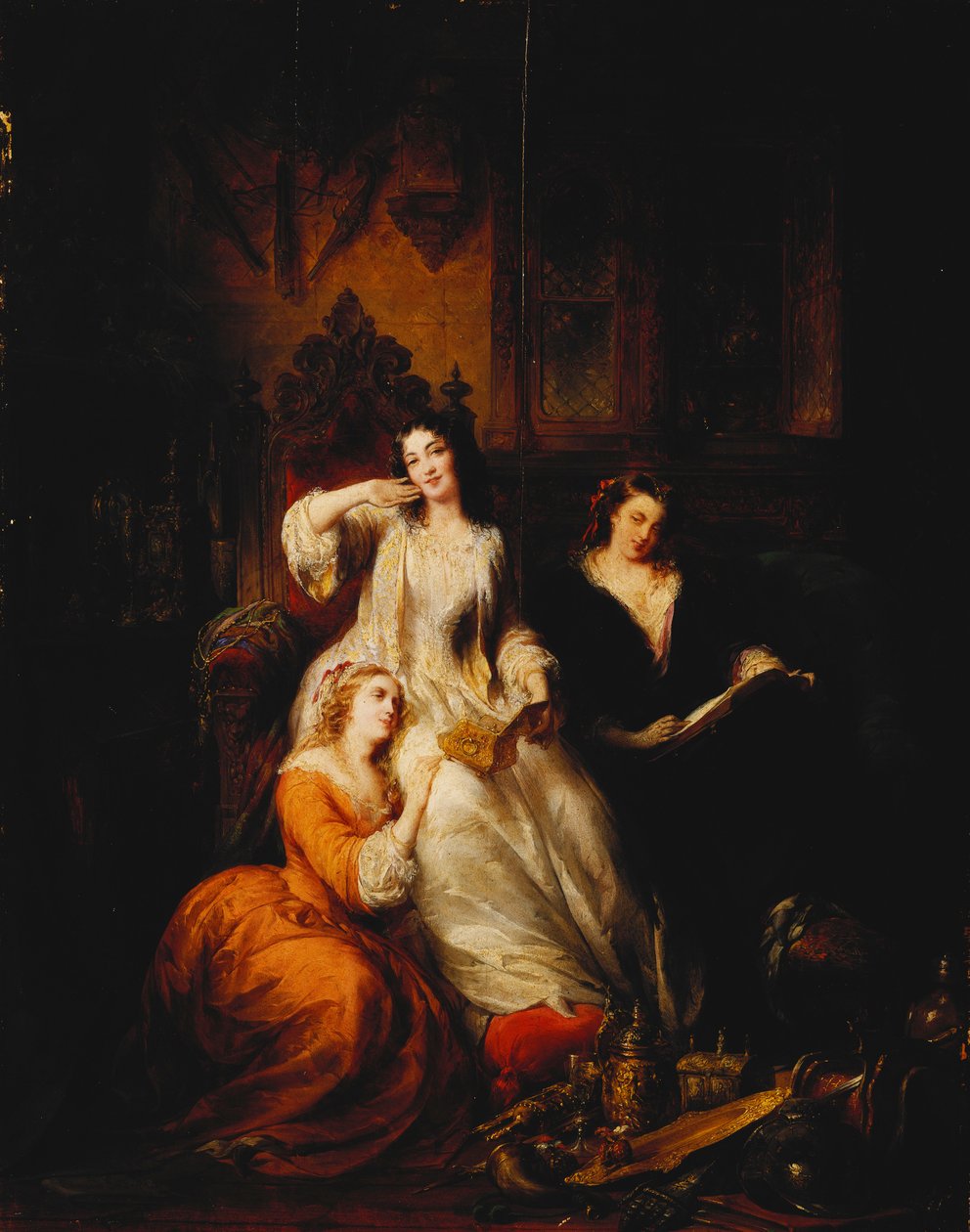 La herencia, 1851 de Edouard Ender