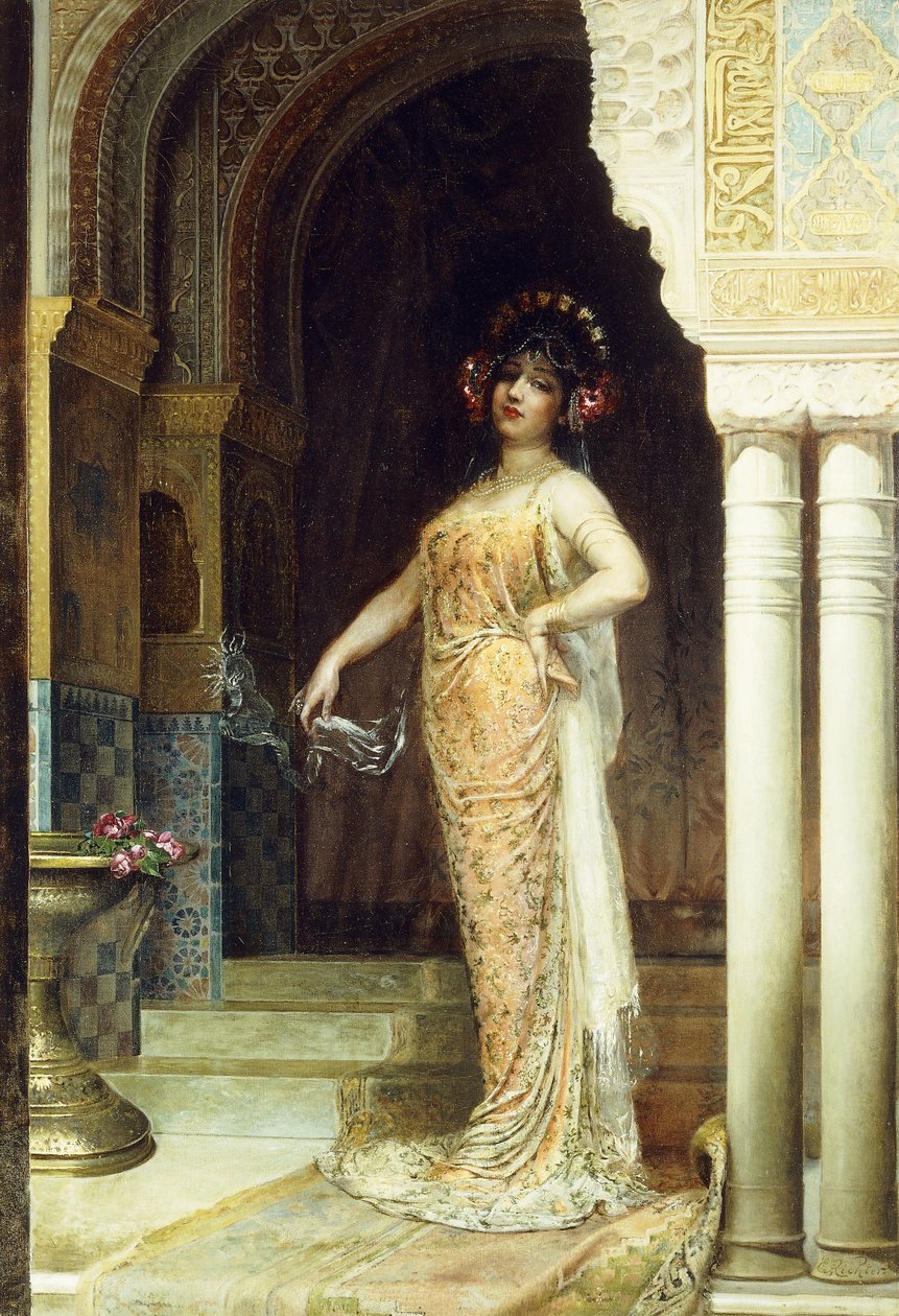 La odalisca de Edouard Frederic Wilhelm Richter