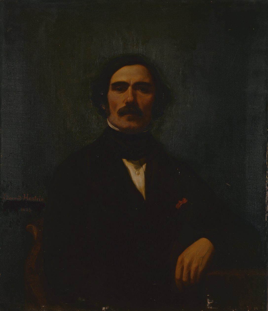 Autorretrato de Édouard Hostein
