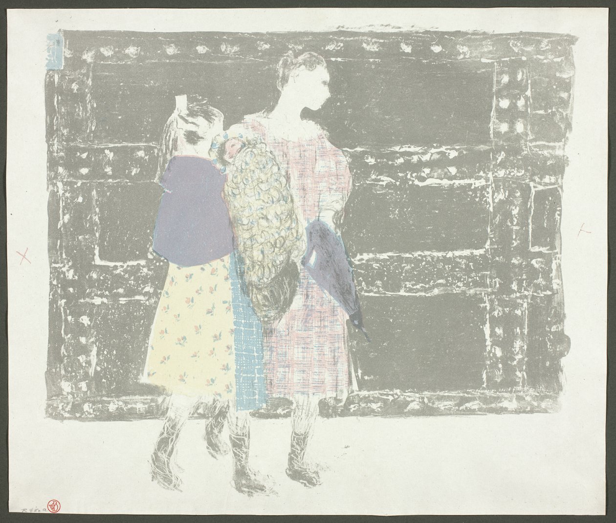 En el Puente de Europa, lámina nueve de Paisajes e interiores de Édouard Jean Vuillard