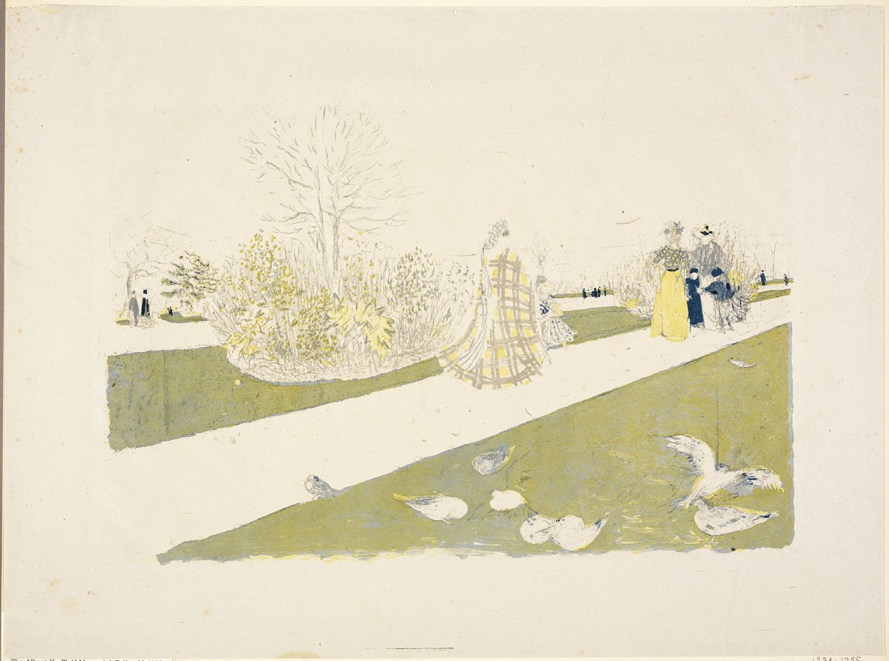 Jardín de las Tullerías de Édouard Jean Vuillard
