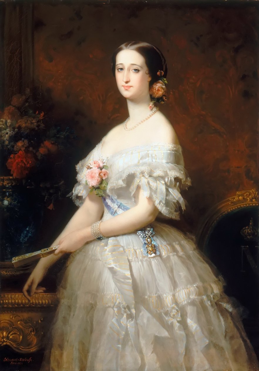 Eugenia de Montijo, emperatriz de los franceses de Edouard Louis Dubufe