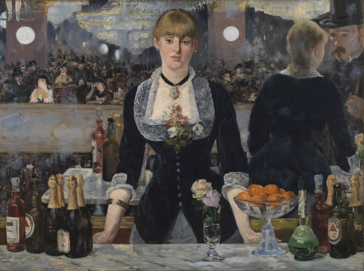 Un bar en el Folies-Bergère, 1881-82 de Édouard Manet
