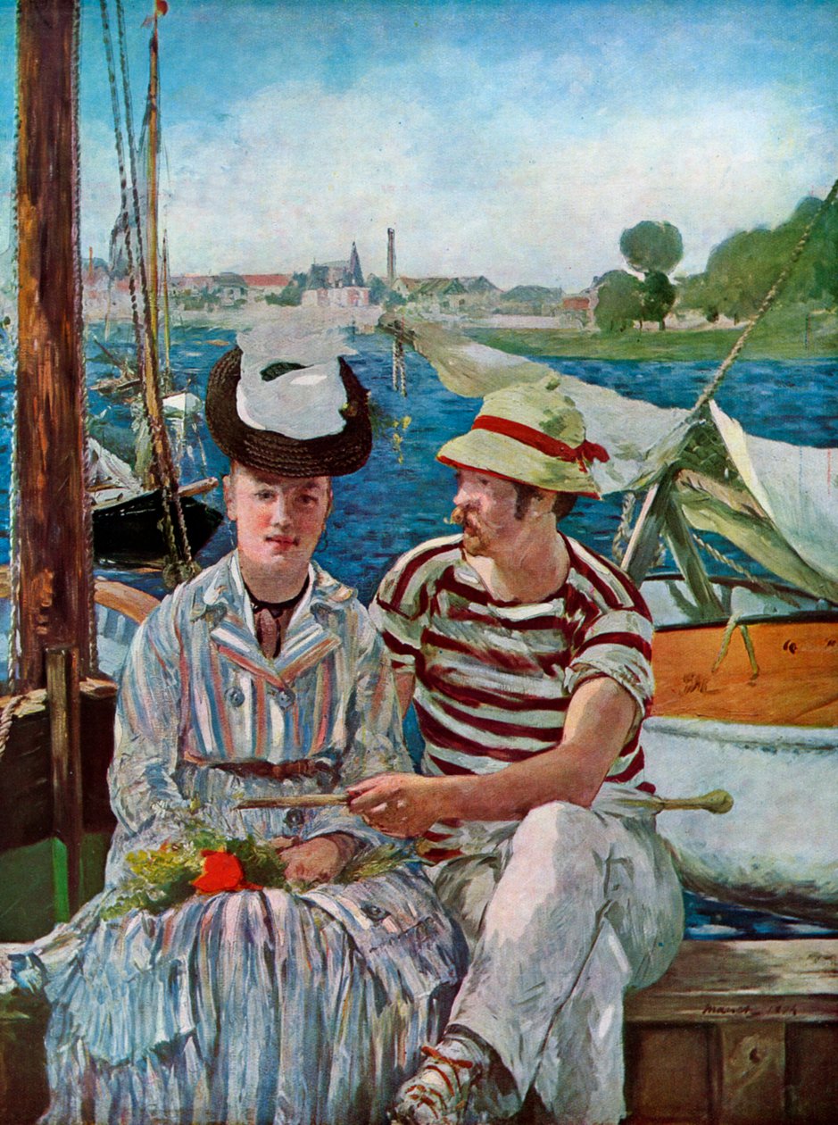 Argenteuil, 1874 de Édouard Manet