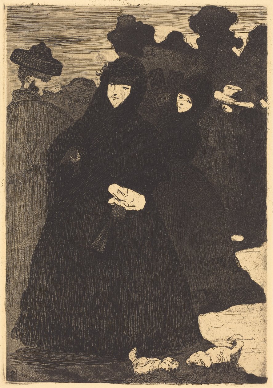 En el Prado (Au Prado) de Édouard Manet