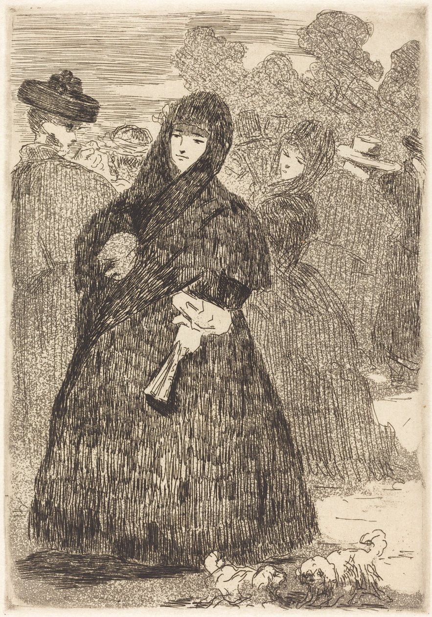 En el Prado, 1865-1868 de Édouard Manet
