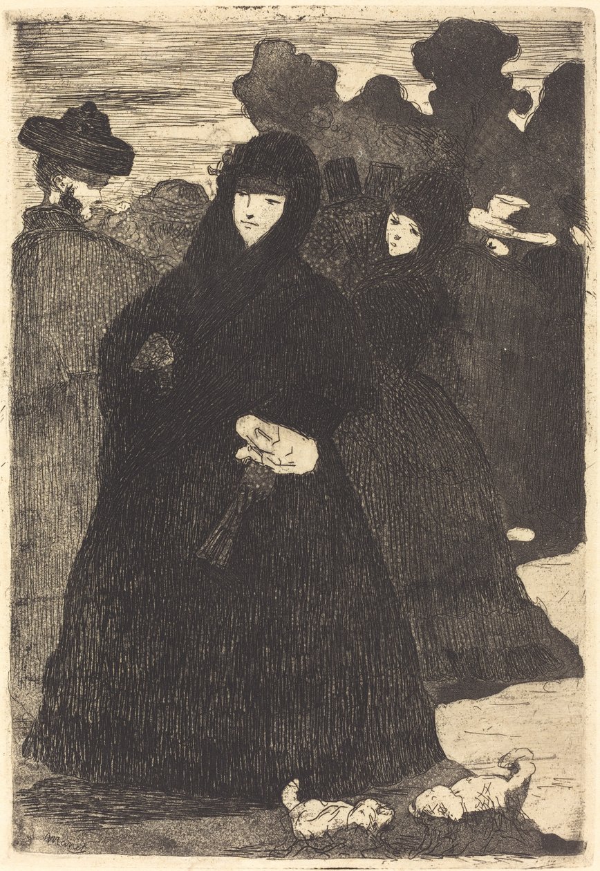En el Prado, 1865-1868 de Édouard Manet