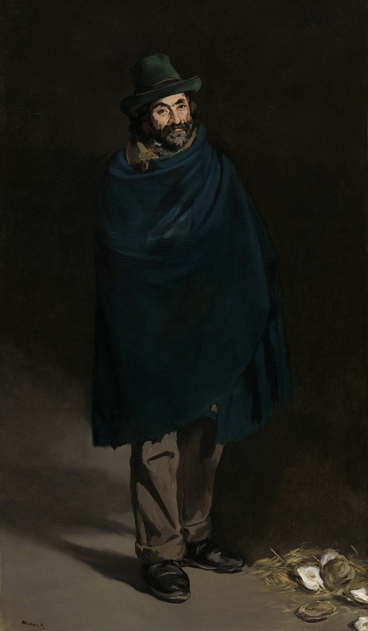 Mendigo con ostras (Filósofo) de Édouard Manet