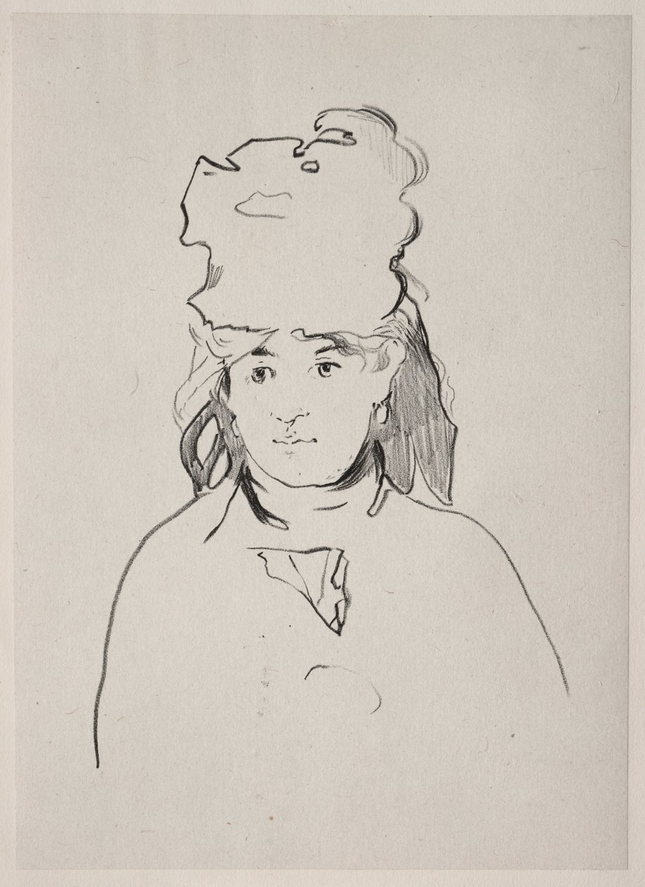 Berthe Morisot de Édouard Manet
