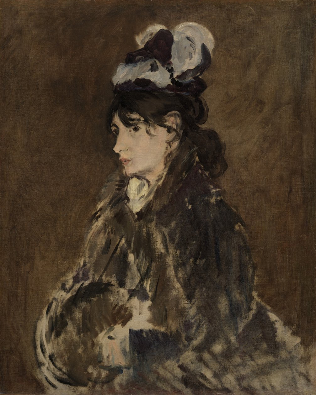 Berthe Morisot, c.1873 de Édouard Manet
