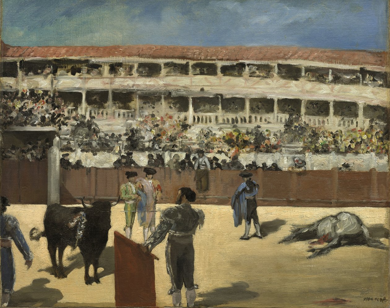 Corrida de toros de Édouard Manet