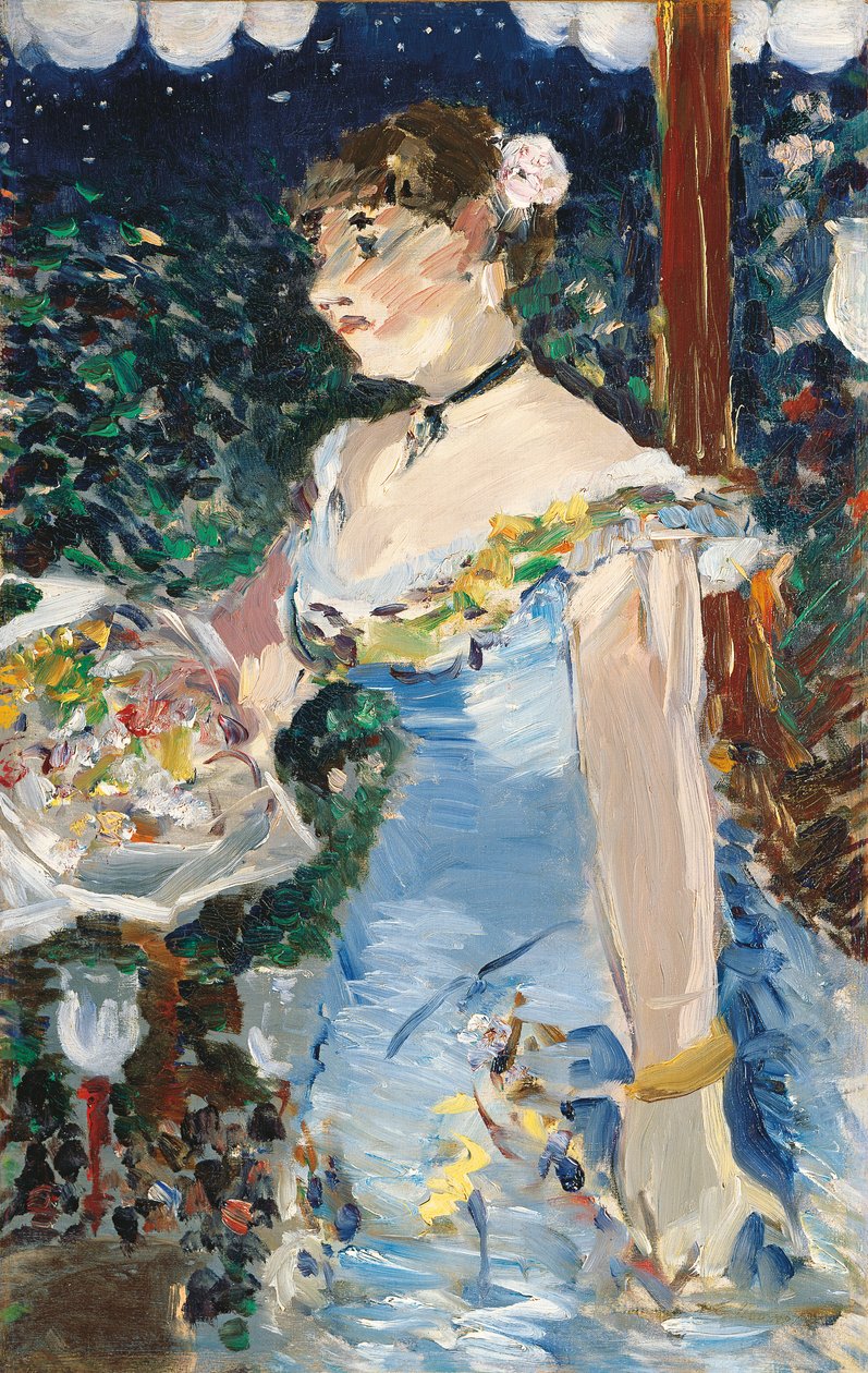 Cantante de café-concierto de Édouard Manet