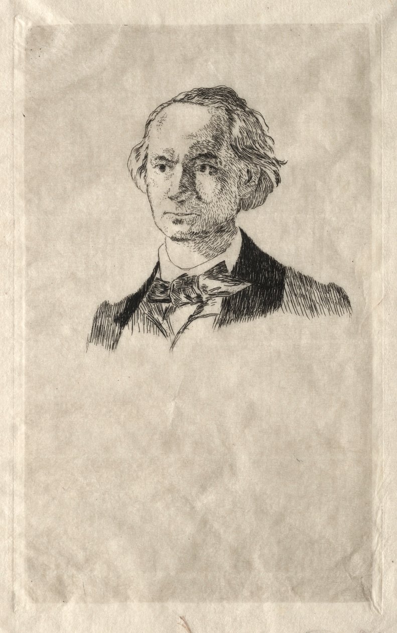 Charles Baudelaire, 1865 de Édouard Manet