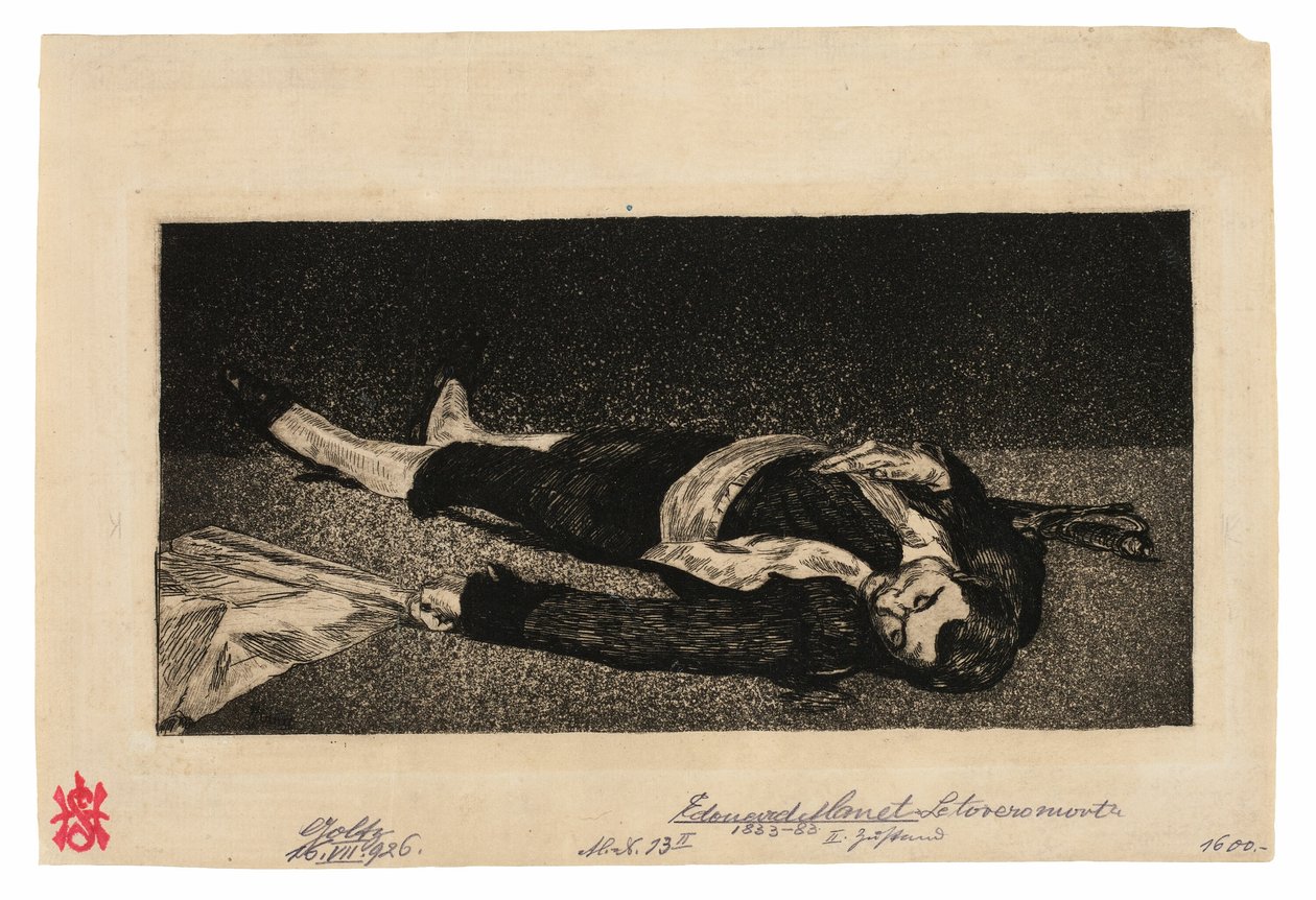 Torero muerto de Édouard Manet