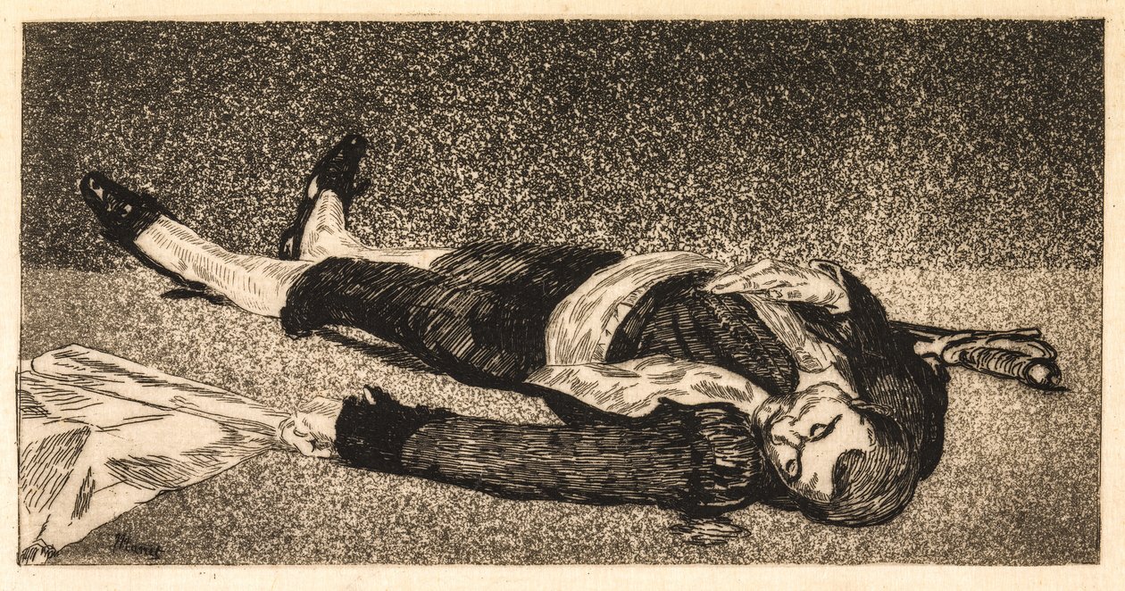 Toreador muerto de Édouard Manet