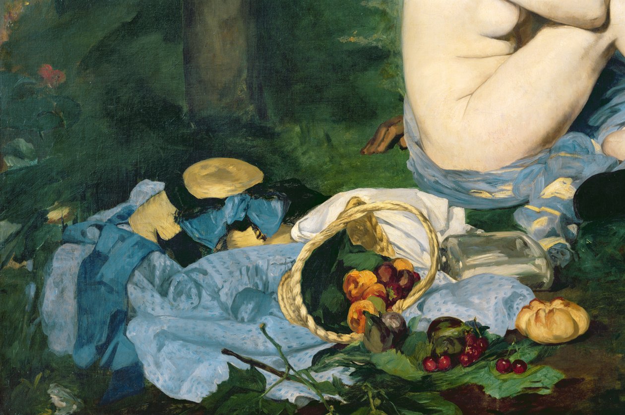 Desayuno sobre la hierba, 1863 de Édouard Manet