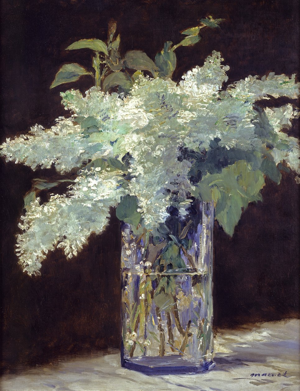 El ramo de lilas de Édouard Manet