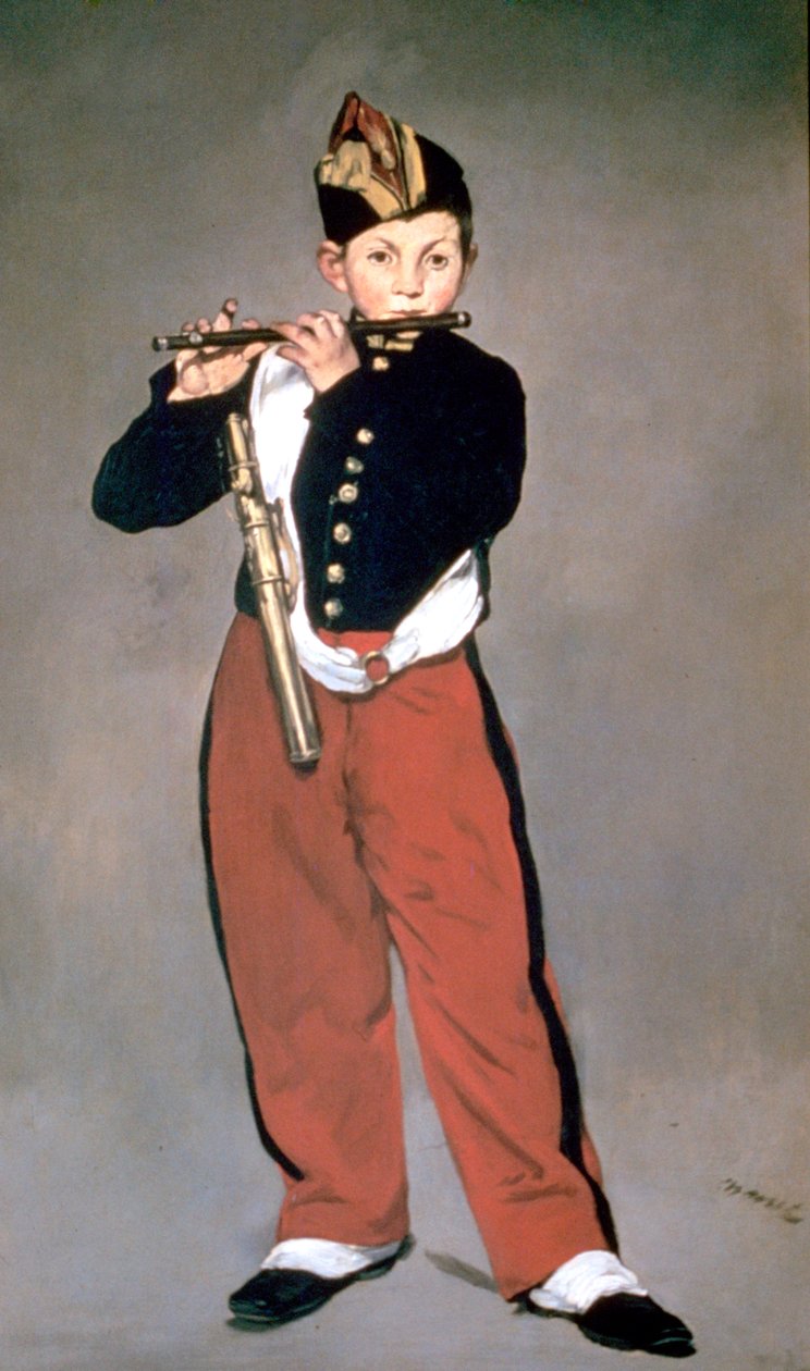 El flautista de Édouard Manet