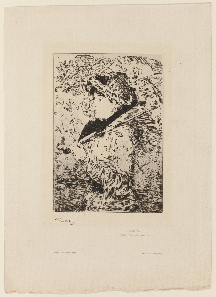 Jeanne (Primavera) de Édouard Manet