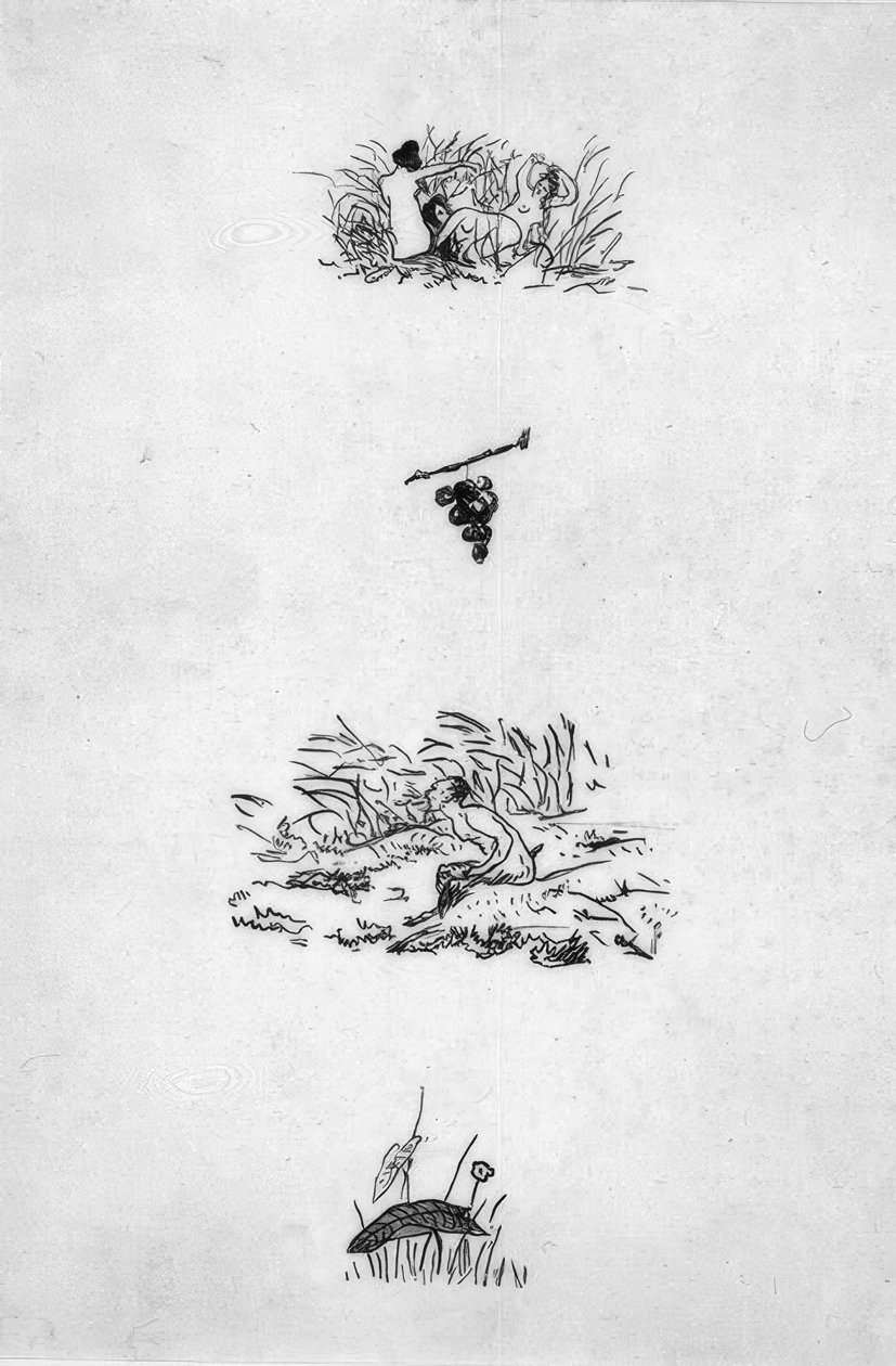 La tarde de un fauno de Édouard Manet